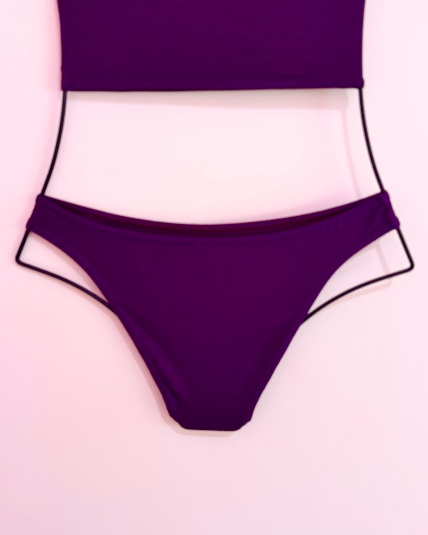 Dark Purple Essential Low Brief