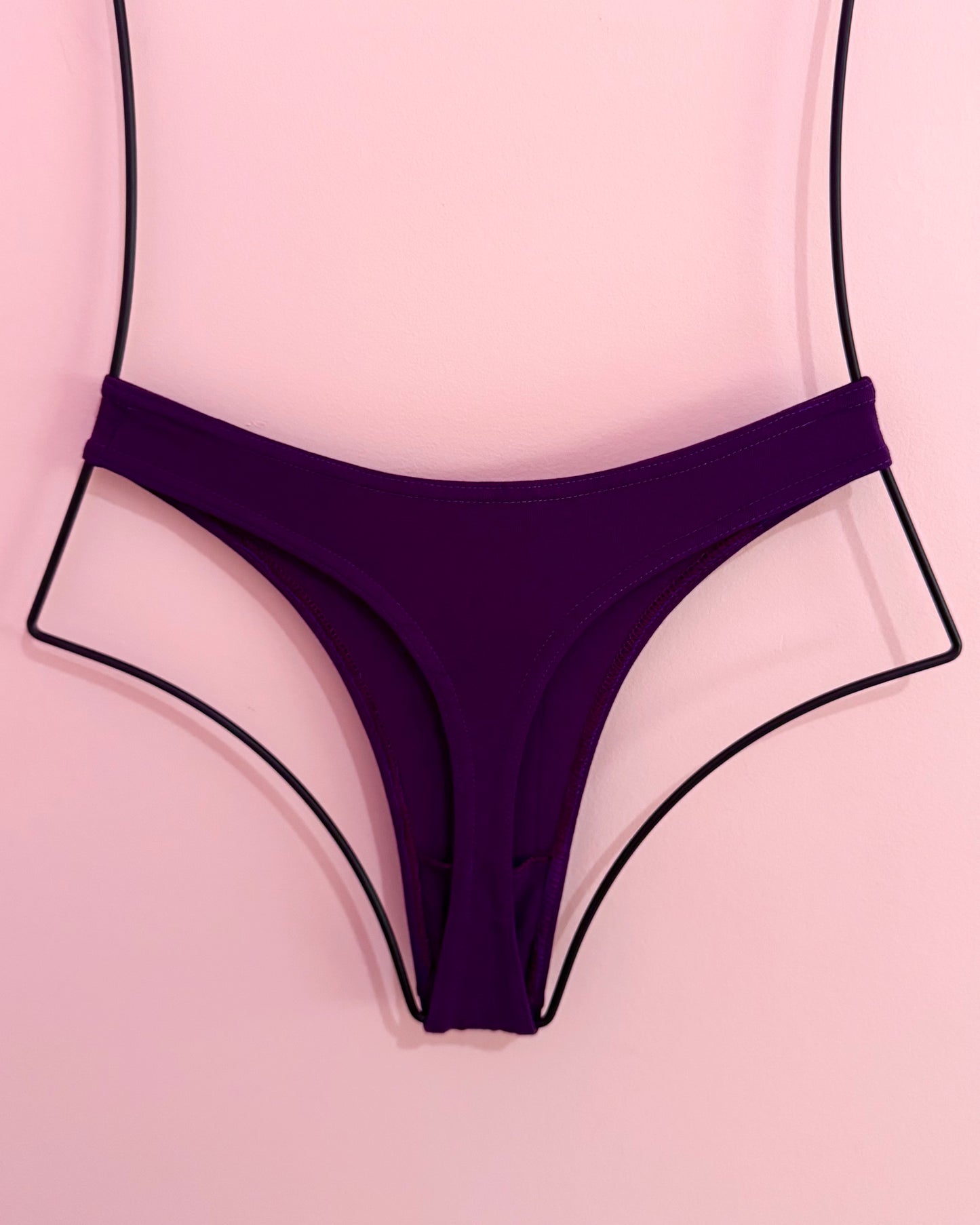 Dark Purple Essential Thong