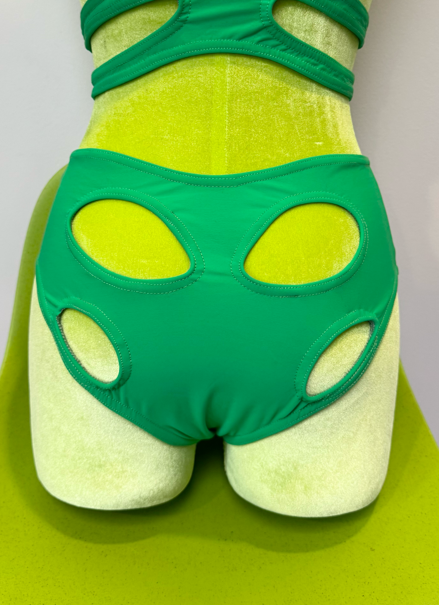 *SAMPLE* Pelvis Bikini Bottom, Emerald Green, S