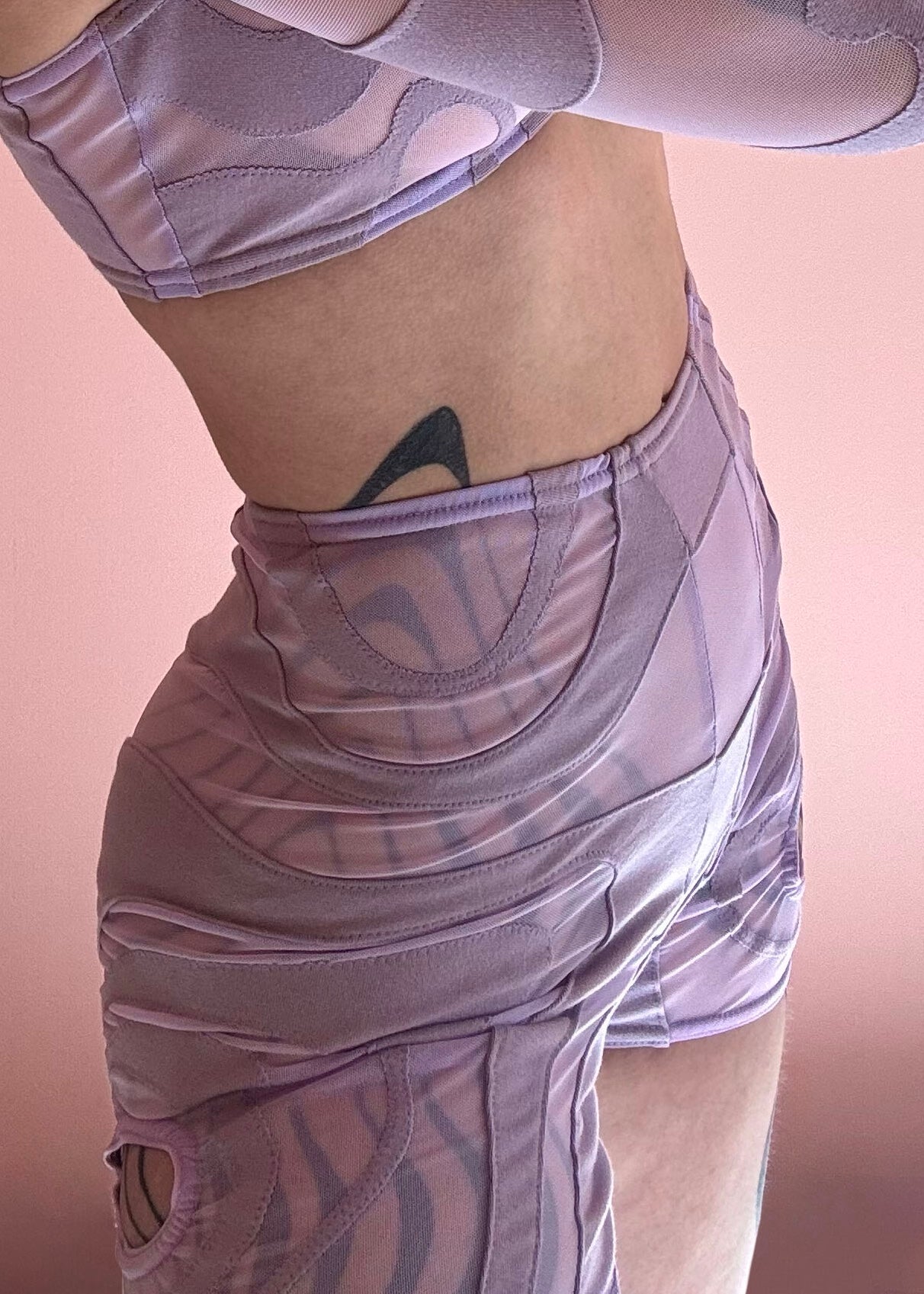 *SAMPLE* Lilac Sumi Trunks, S