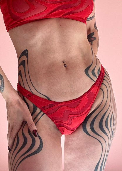 *SAMPLE* Red Sumi Little Brief, S