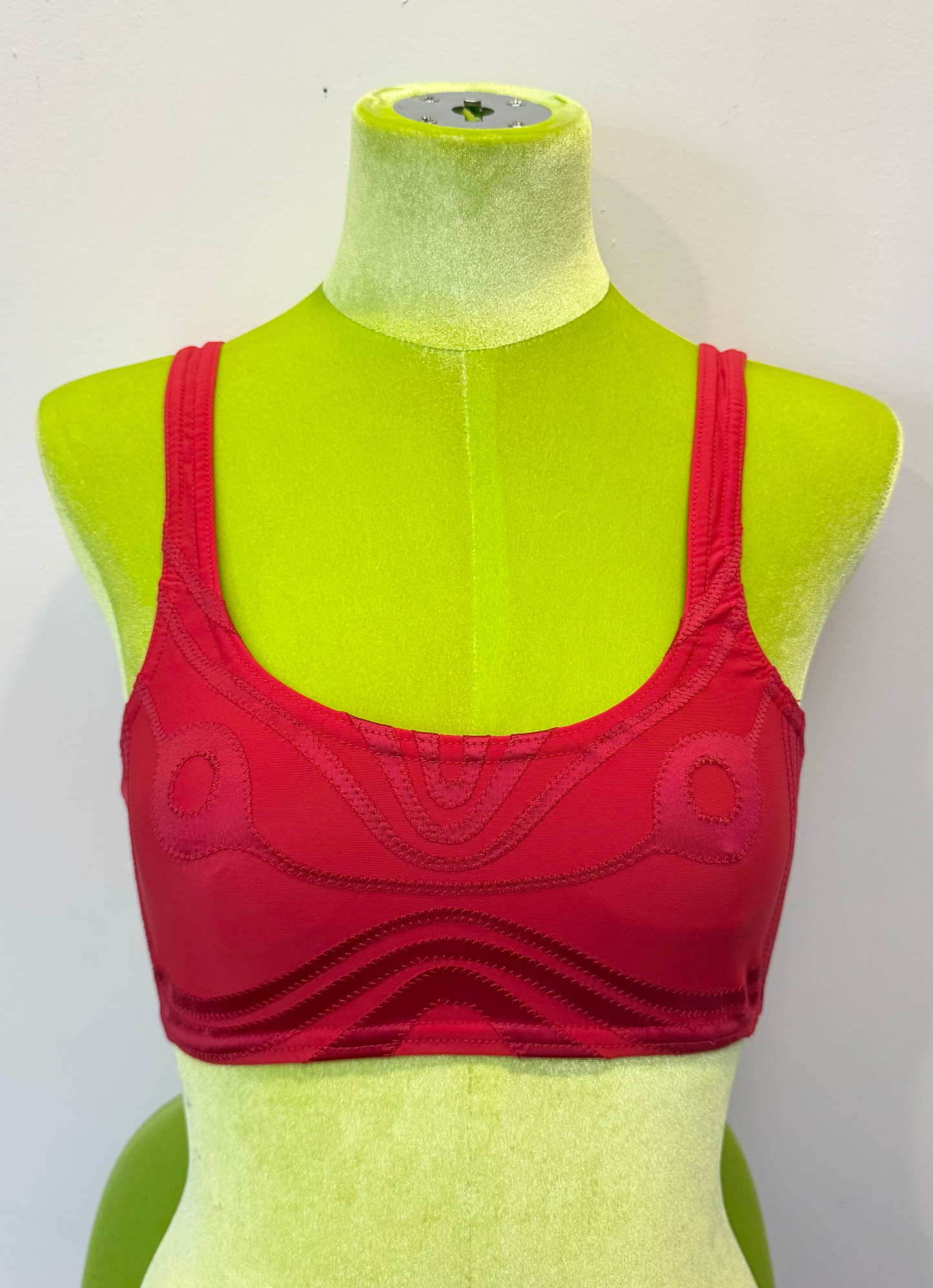 *SAMPLE* Red Form Bikini Top