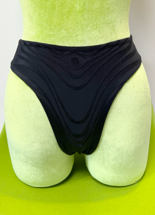 *SAMPLE* Black Form Bikini Bottom, S, less shiny