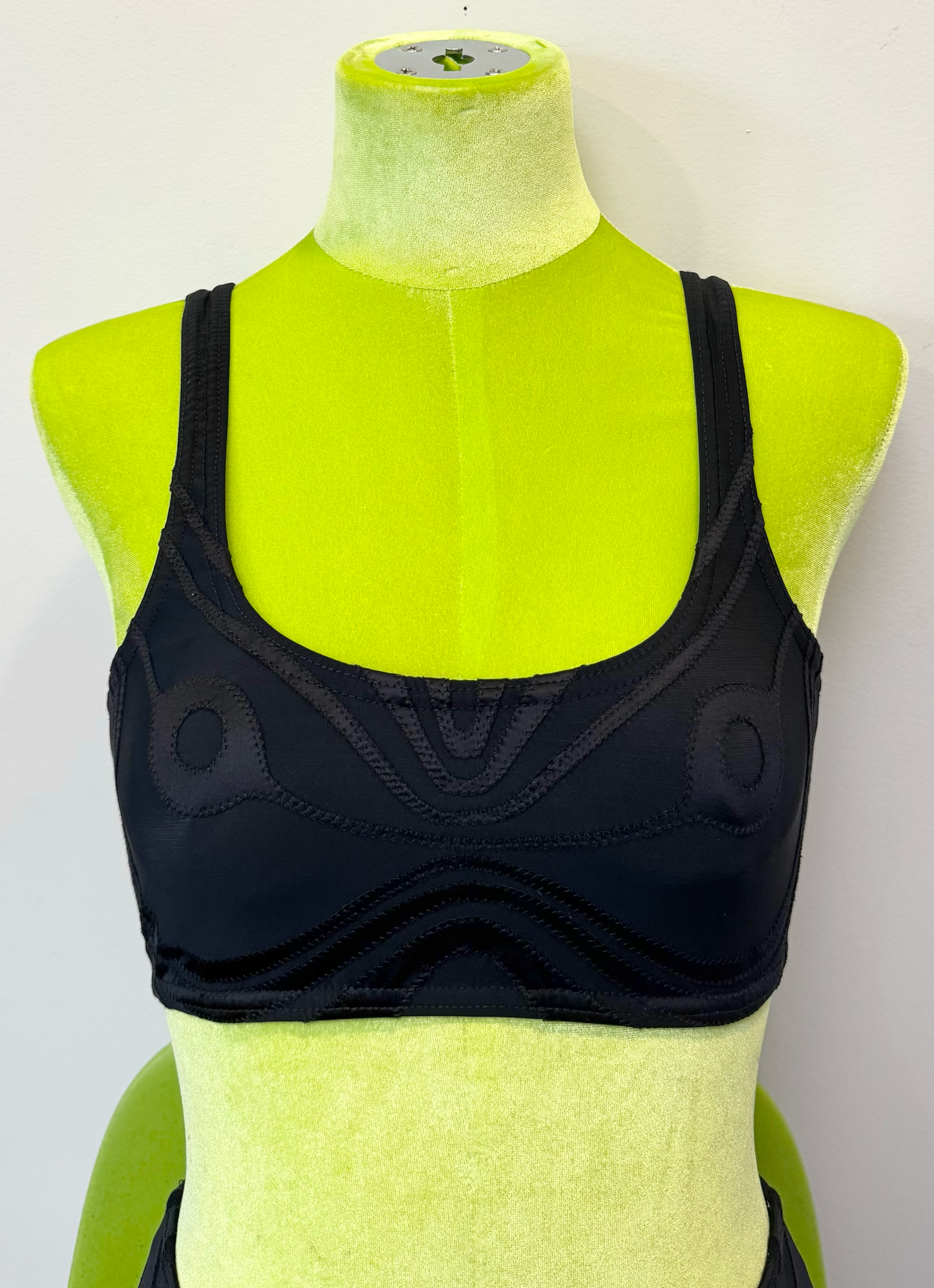 *SAMPLE* Black Form Bikini Top, S