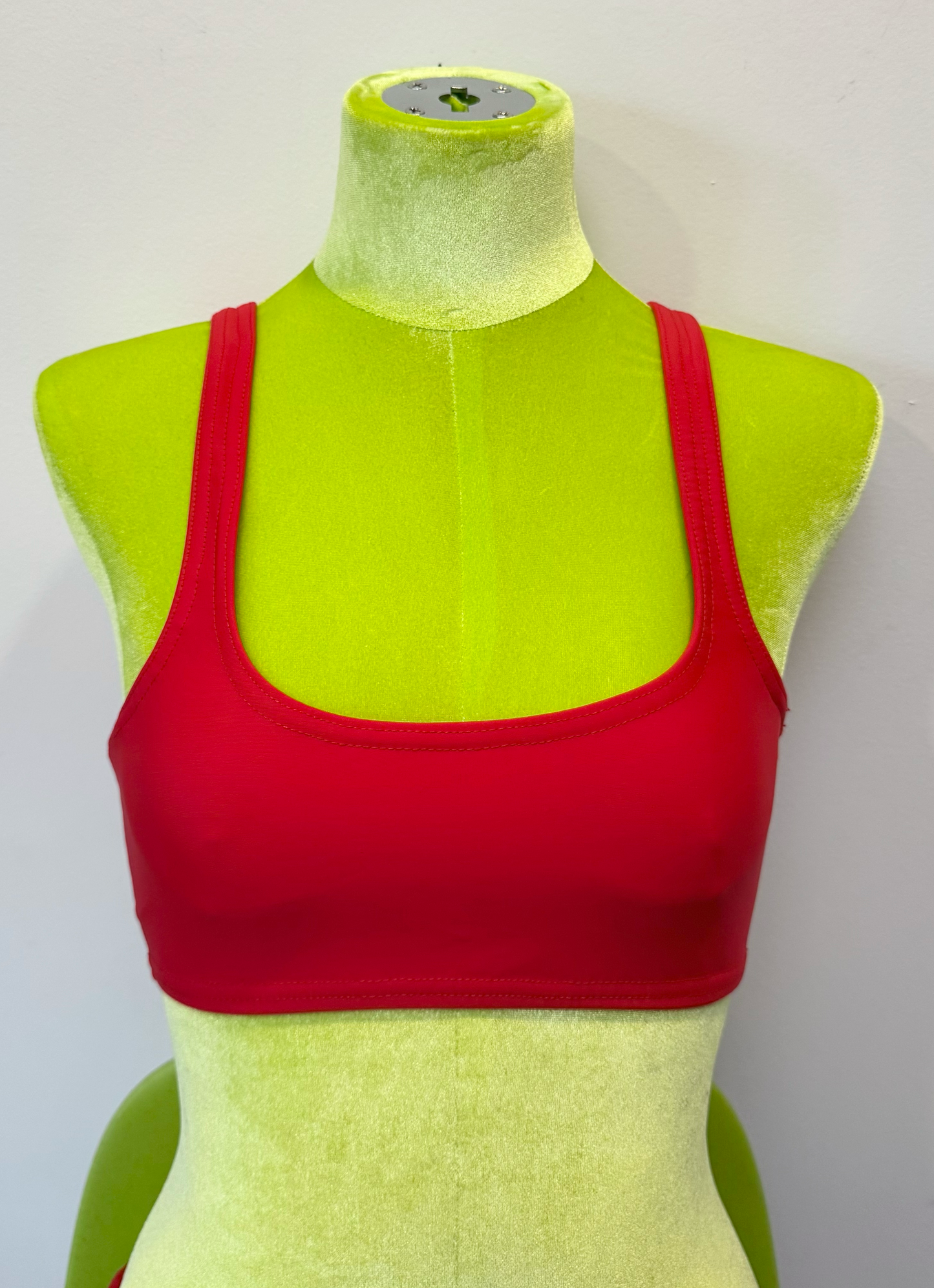 *SAMPLE* Red Essential Bikini Top, S