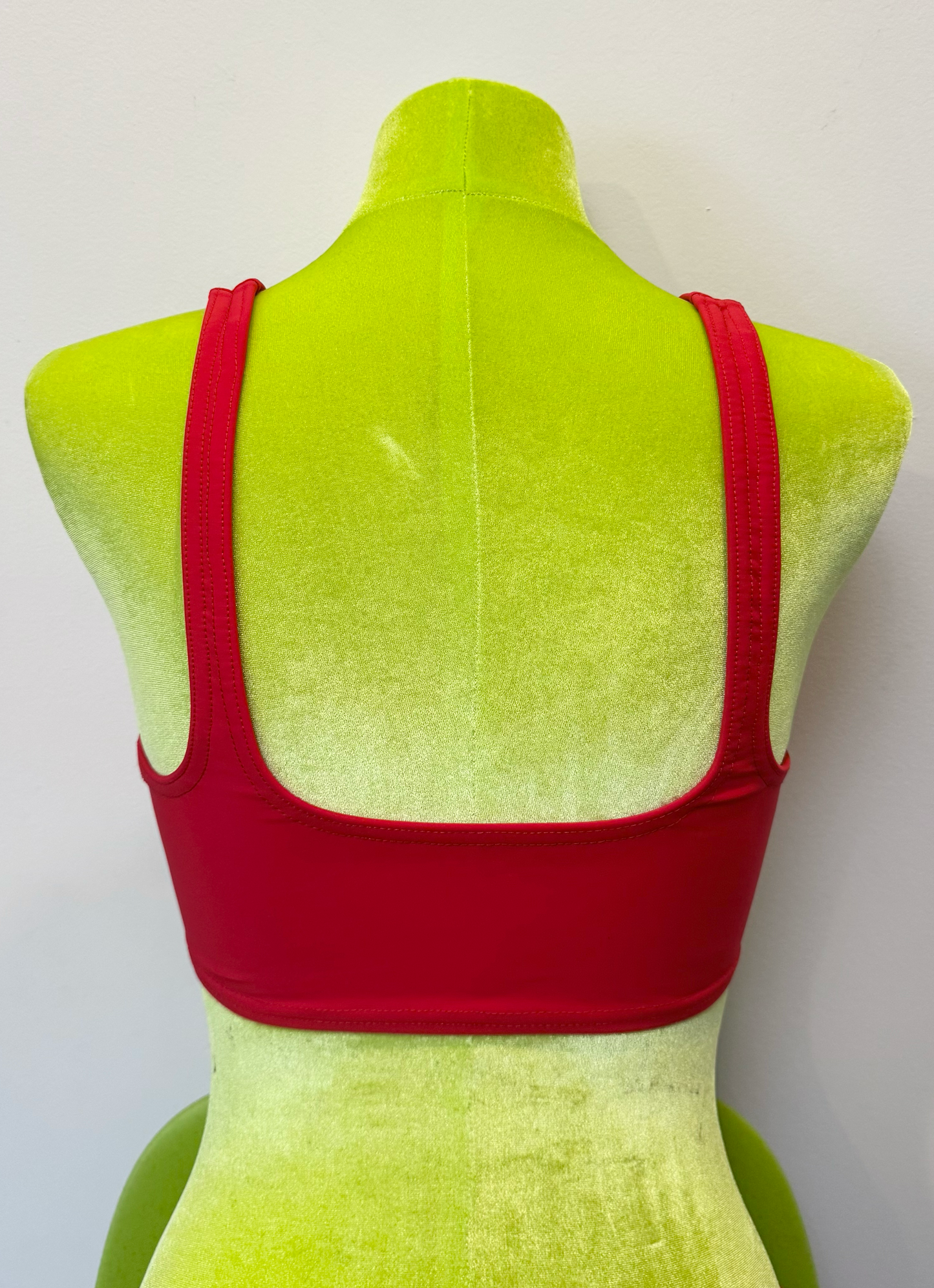 *SAMPLE* Red Essential Bikini Top, S