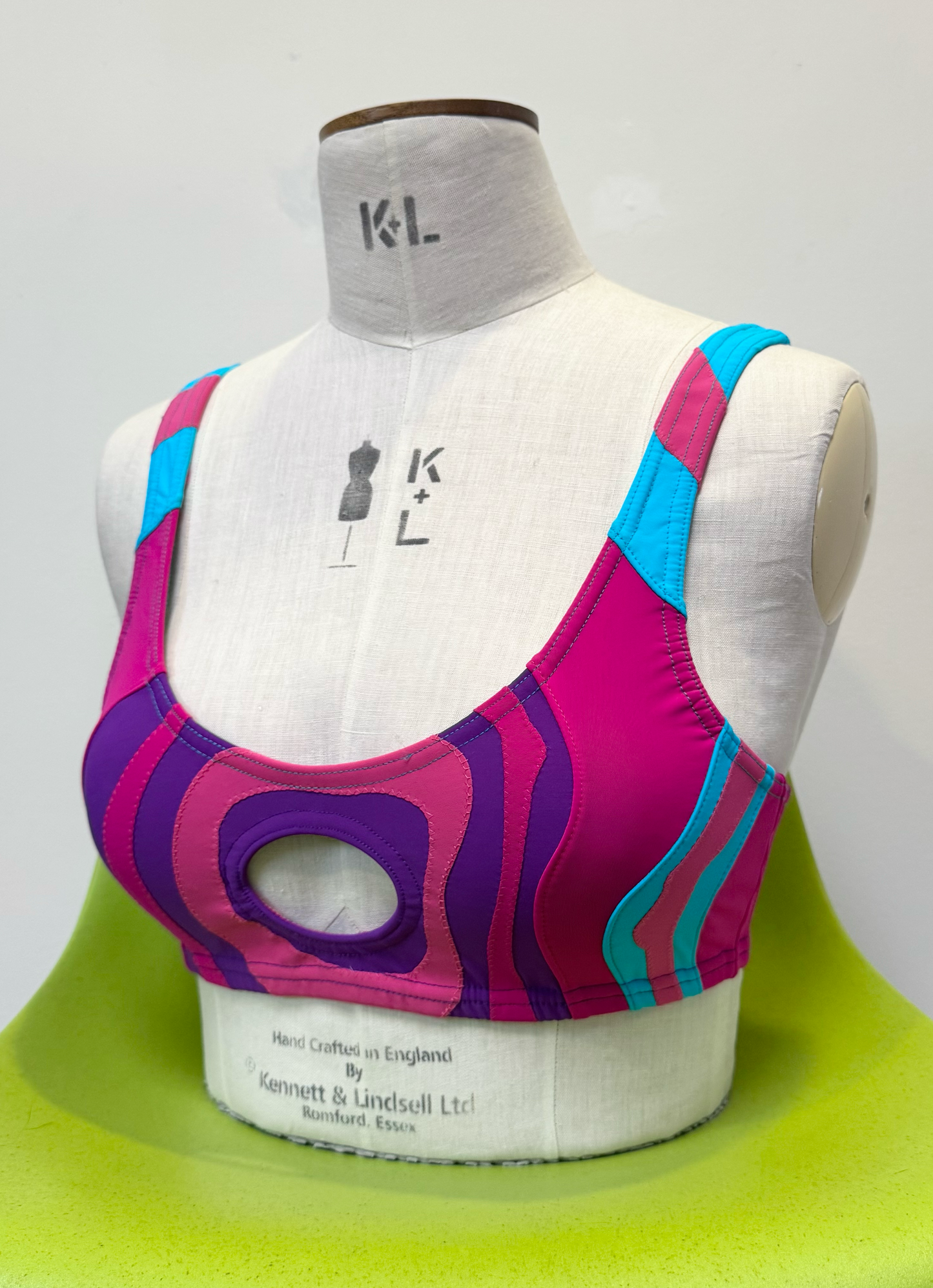 *SAMPLE* Marble Bikini Top, M