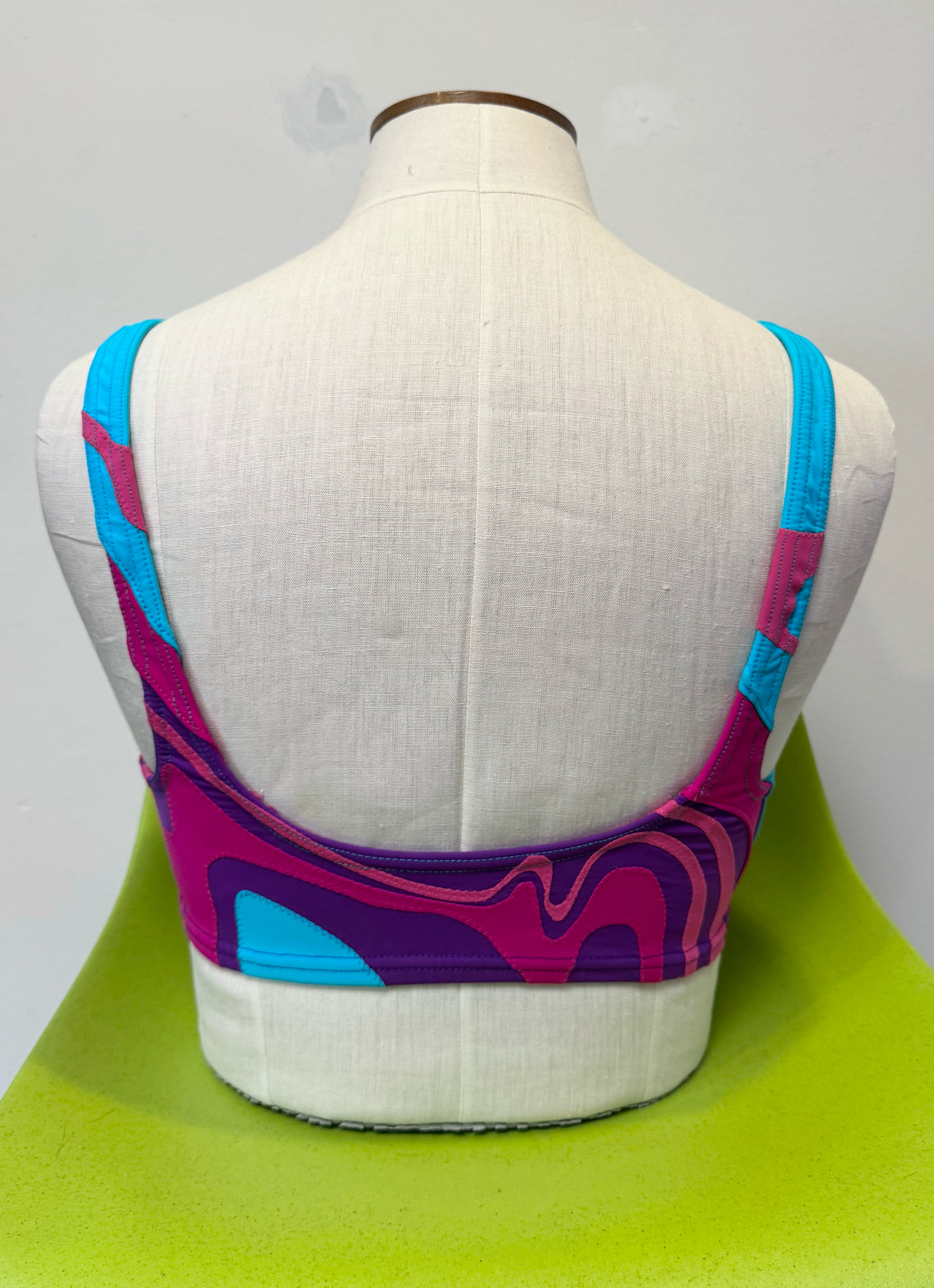 *SAMPLE* Marble Bikini Top, M