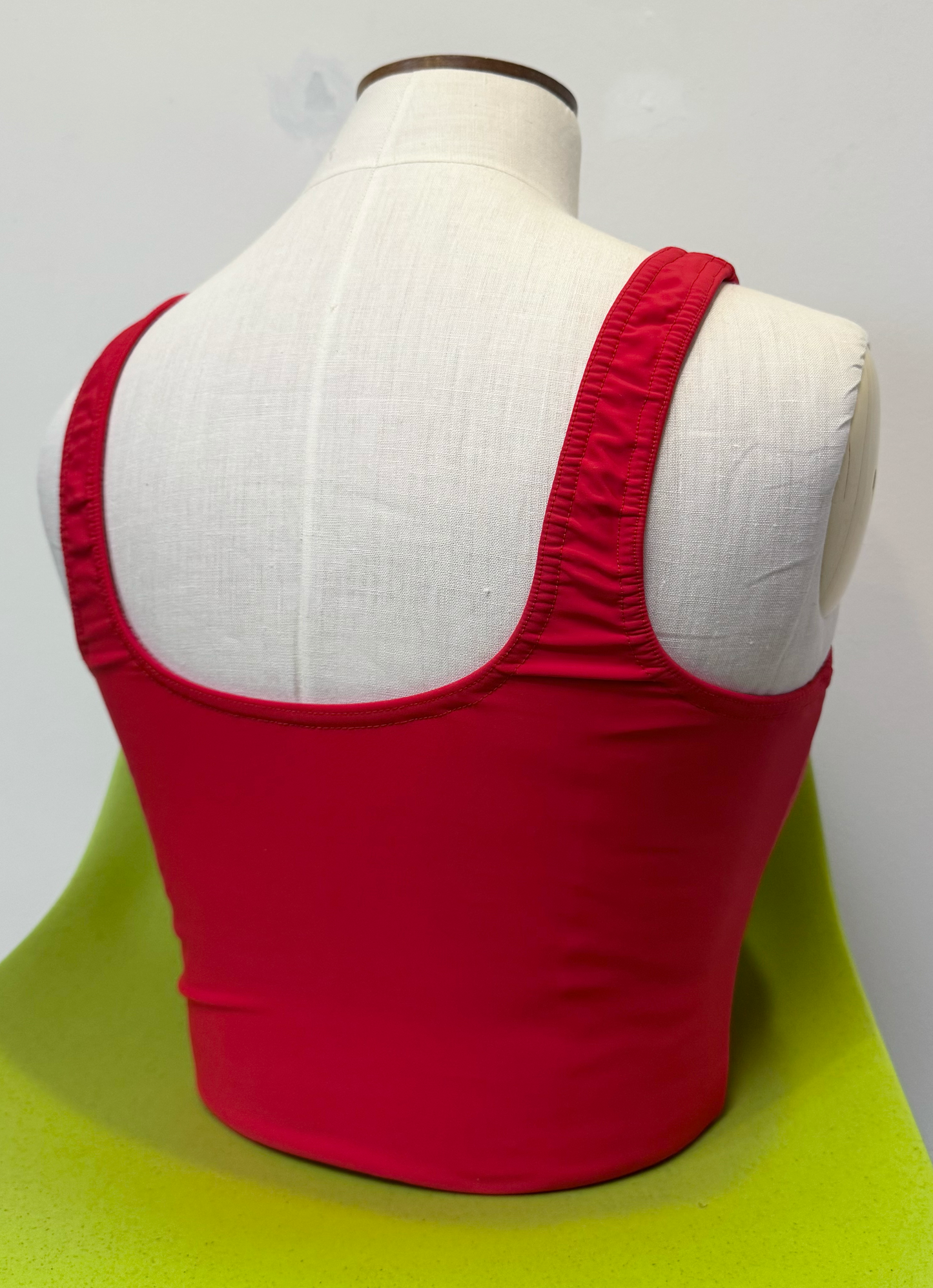 *SAMPLE* Red Essential Bikini Tank, L