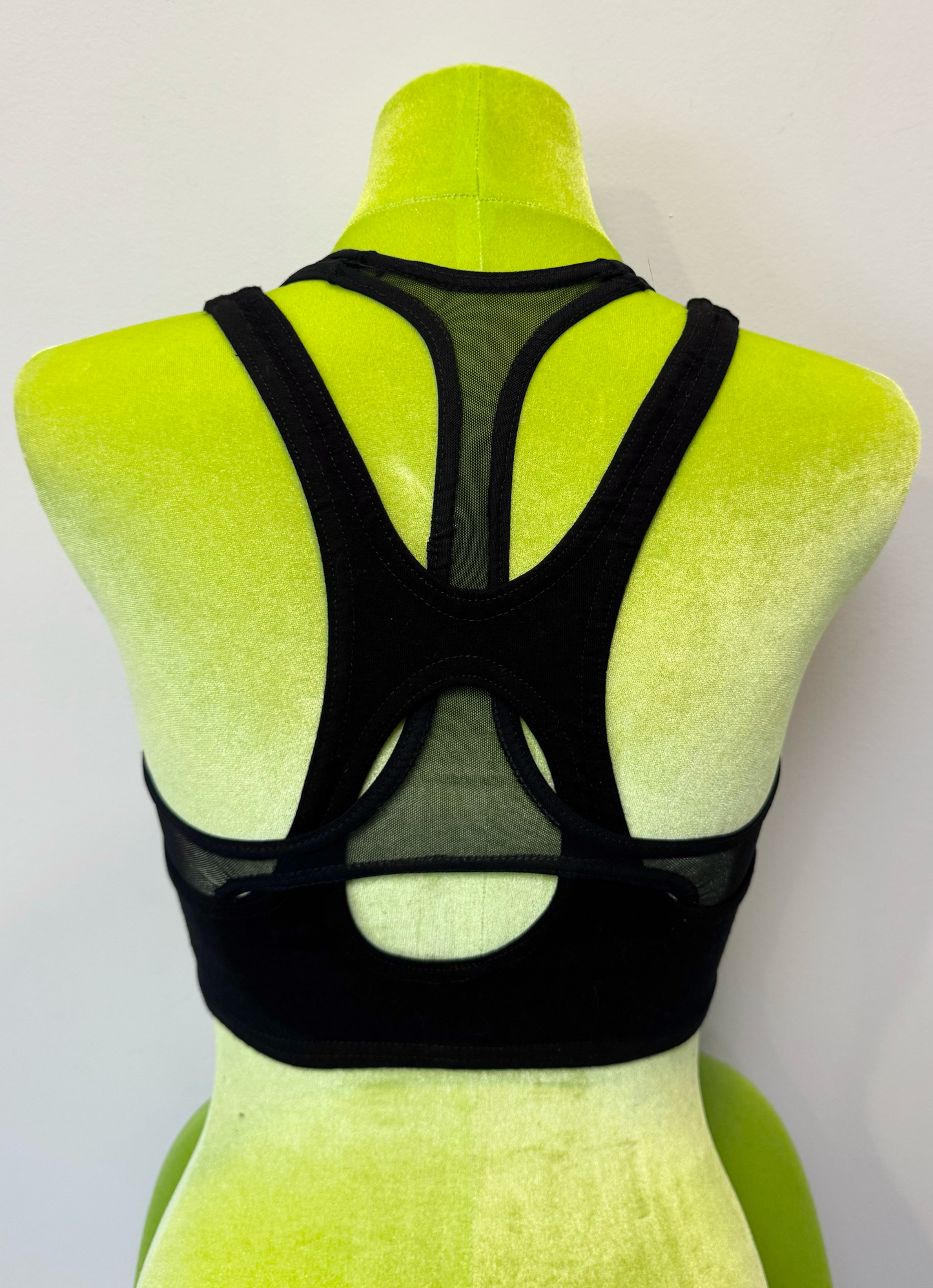 *SAMPLE* Black Linked Bra, XXS