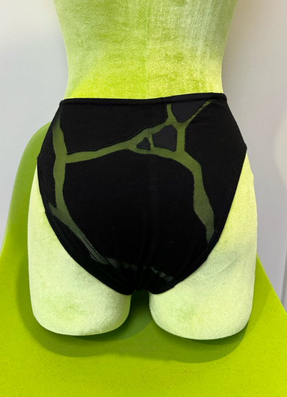 *SAMPLE* Black Kintsugi Brief, S