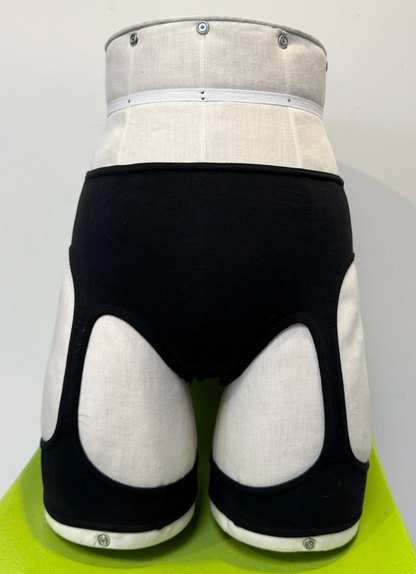 *SAMPLE* Black Essential Suspender Brief, S, #1