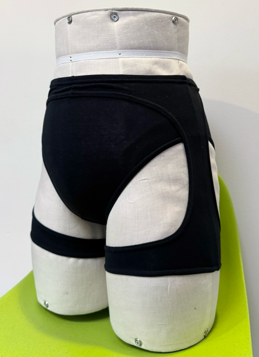 *SAMPLE* Black Essential Suspender Brief, S, #2