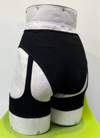 *SAMPLE* Black Essential Suspender Brief, S, #3