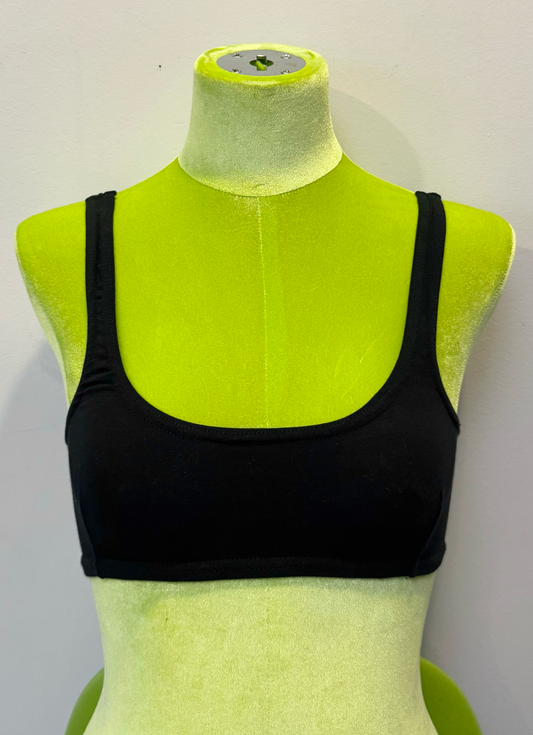 *SAMPLE* Black Essential Darted Bra, S