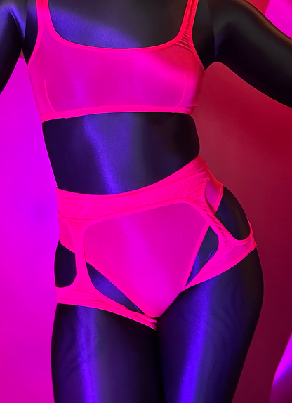 Essential Suspender Brief, Mesh