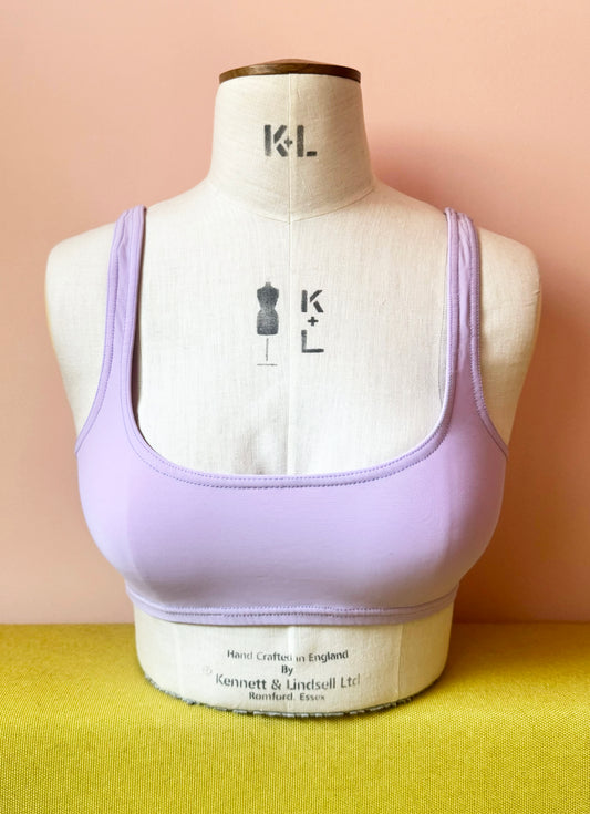 *SAMPLE* Lilac Essential Bikini Top, M