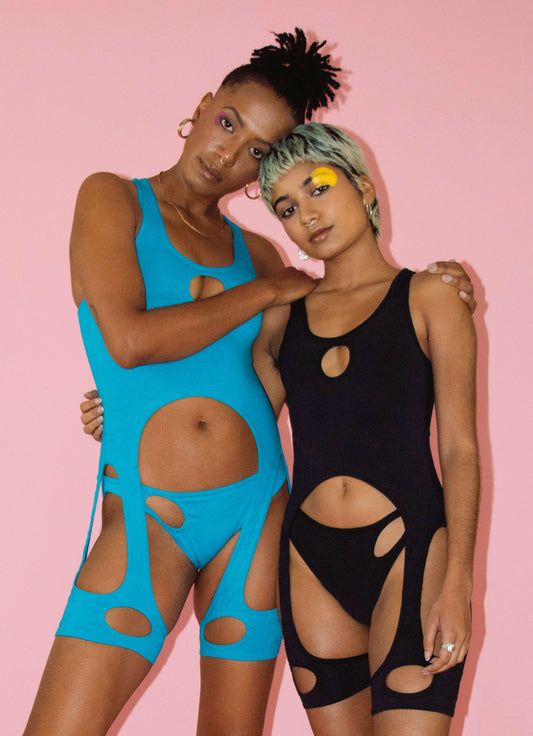 Holey Suspender Tank